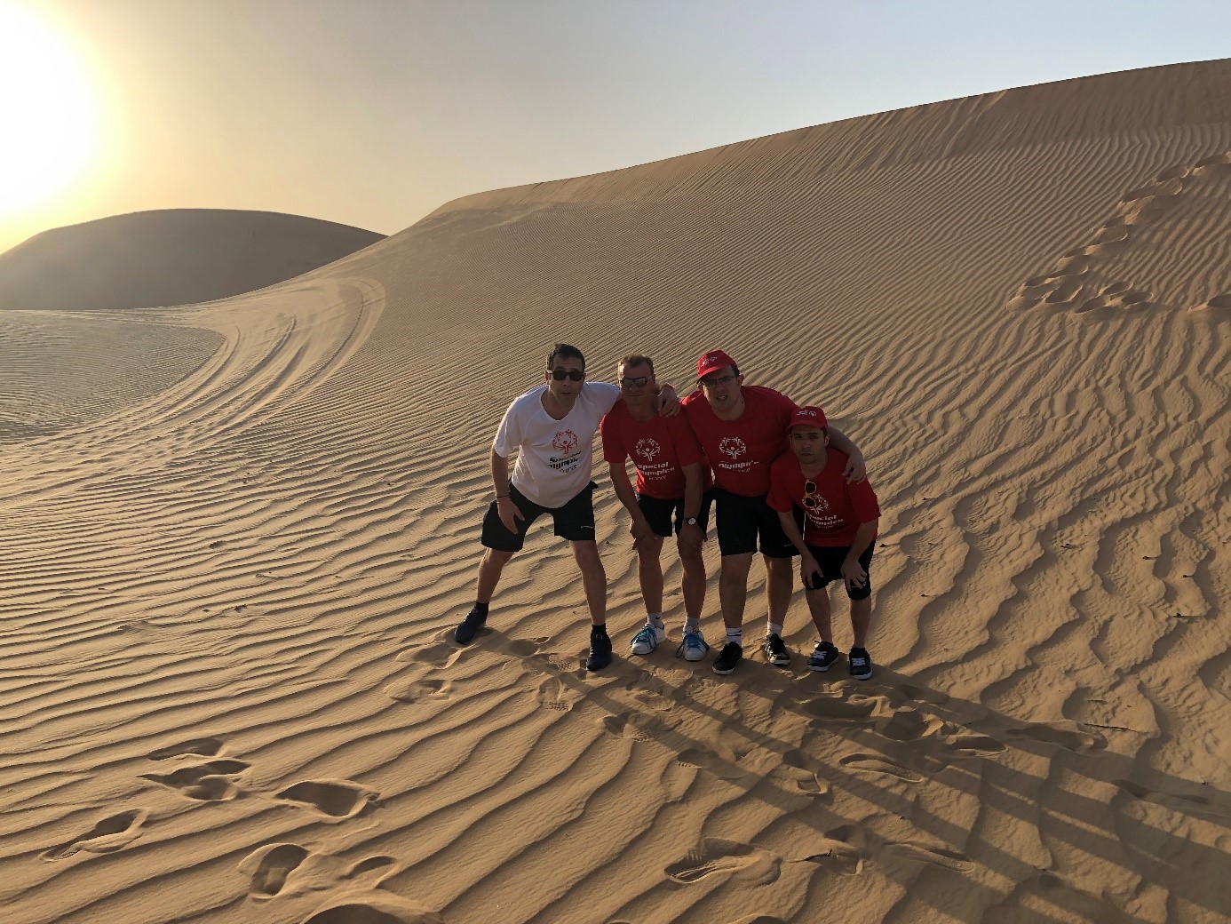olympics abu dhabi desert