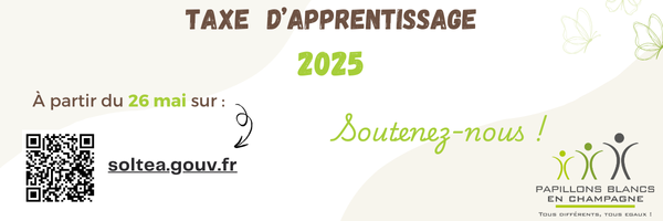 bannière mail taxe dapprentissage datée